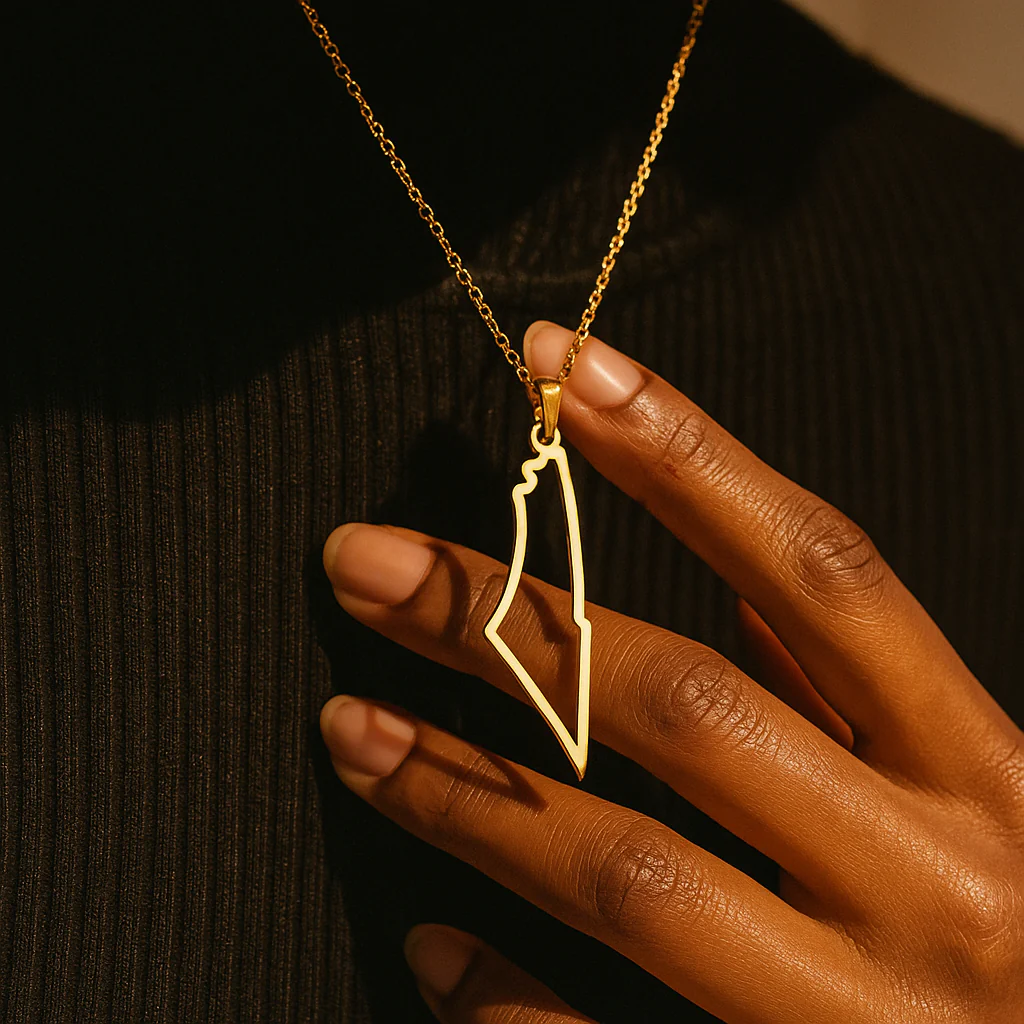 18K Gold Palestine Map Bundle - Image 4