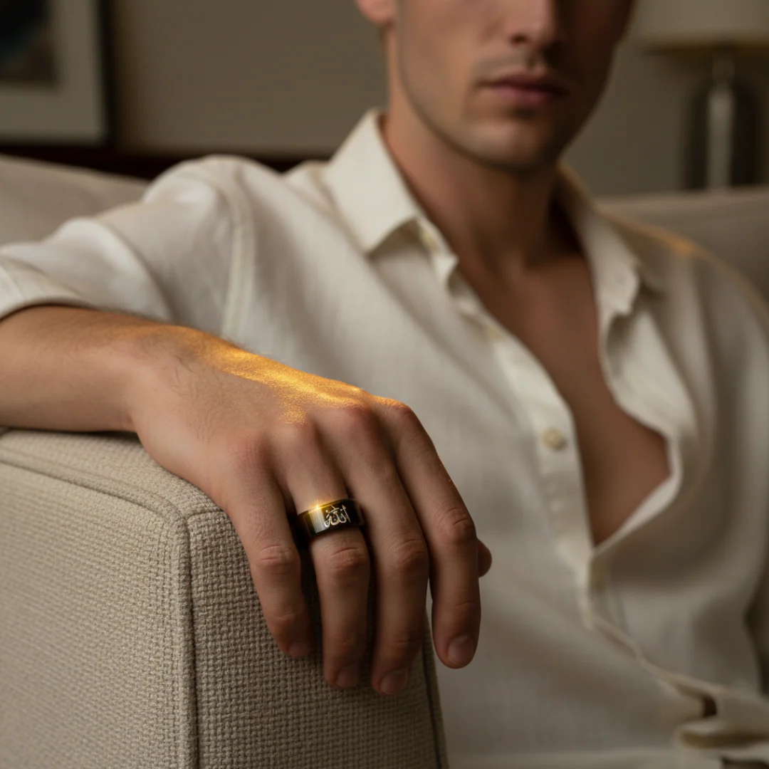 Qamar Noor Black Band - Image 3